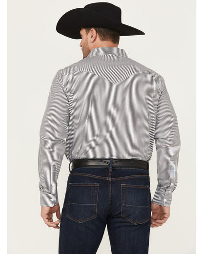 Black 1978® Men's Condor Striped Print Long Sleeve Button-D | Cody James Clothing