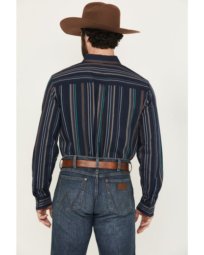 Men's Blake Striped Long Sleeve Button-Down Stretch Western | Cody James Clothing|Sale