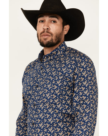 Men's El Camino Hills Floral Print Long Sleeve Button-Down | Cody James Clothing