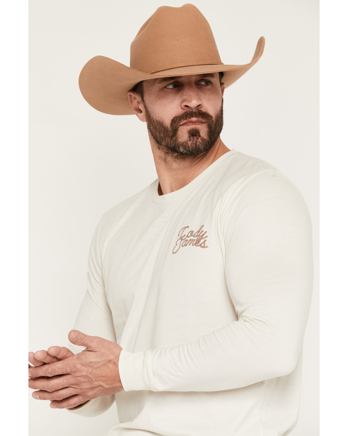Men's Wild West Long Sleeve Graphic T-Shirt | Cody James Clothing