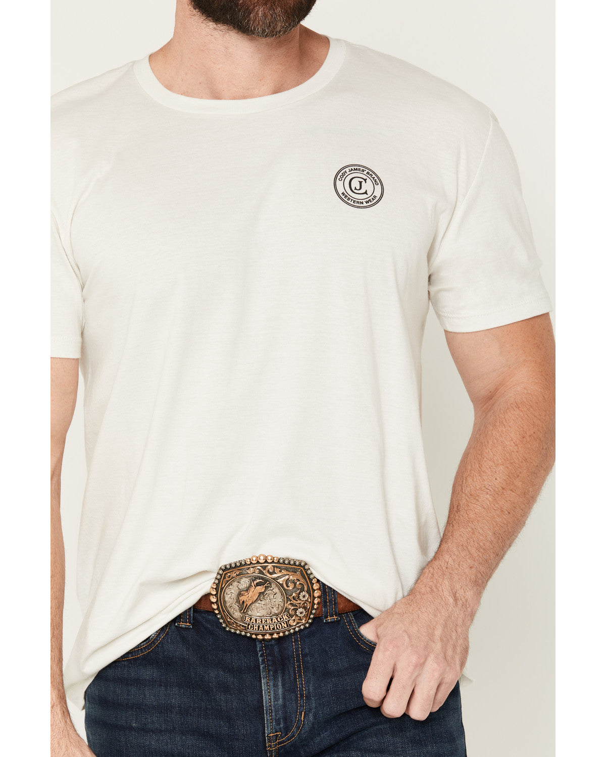 Men's Original Cowboy Short Sleeve Graphic T-Shirt | Cody James Clothing