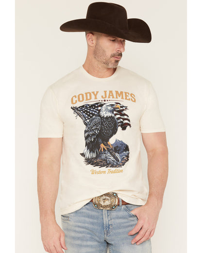 Men's Eaglestands Patriotic Short Sleeve Graphic T-Shirt | Cody James Clothing