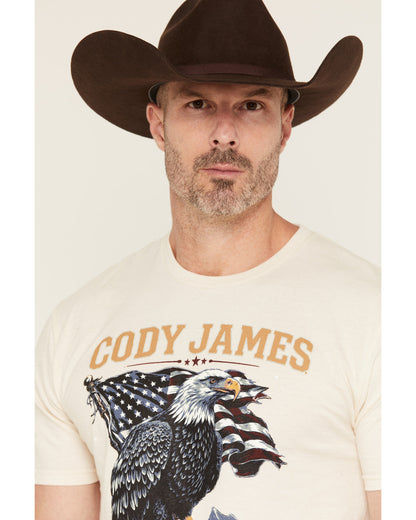 Men's Eaglestands Patriotic Short Sleeve Graphic T-Shirt | Cody James Clothing