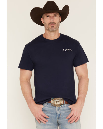 Men's America 250 Land of the Free Short Sleeve Graphic T-S | Cody James Clothing