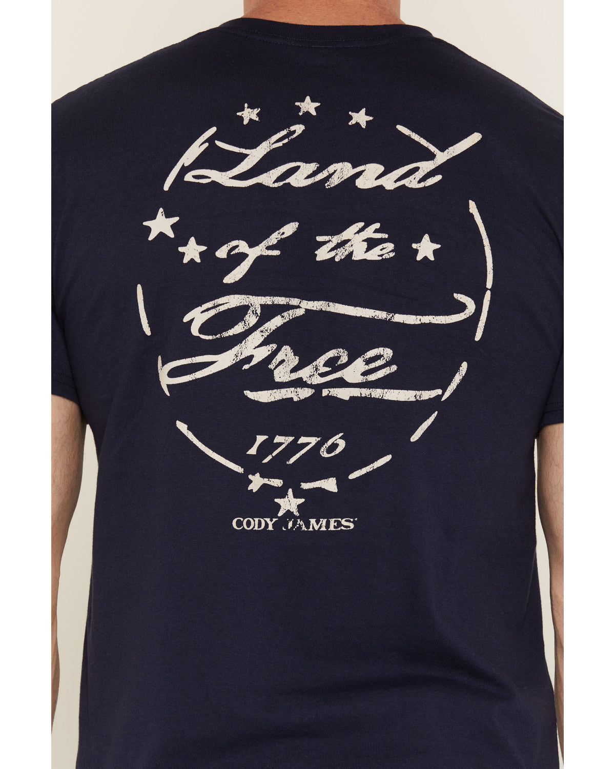Men's America 250 Land of the Free Short Sleeve Graphic T-S | Cody James Clothing