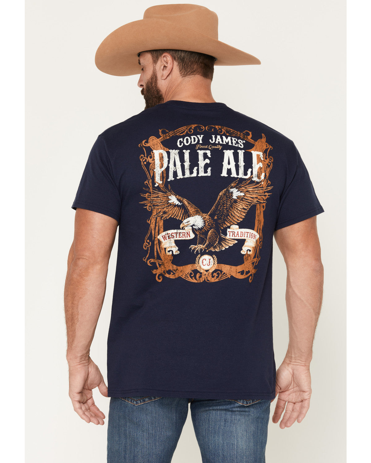 Men's Texas Born Short Sleeve Graphic T-Shirt | Cody James Clothing