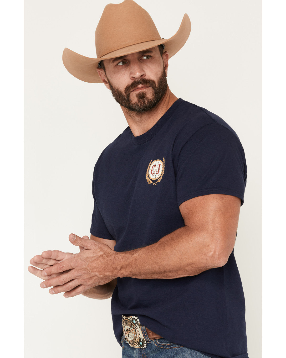 Men's Texas Born Short Sleeve Graphic T-Shirt | Cody James Clothing