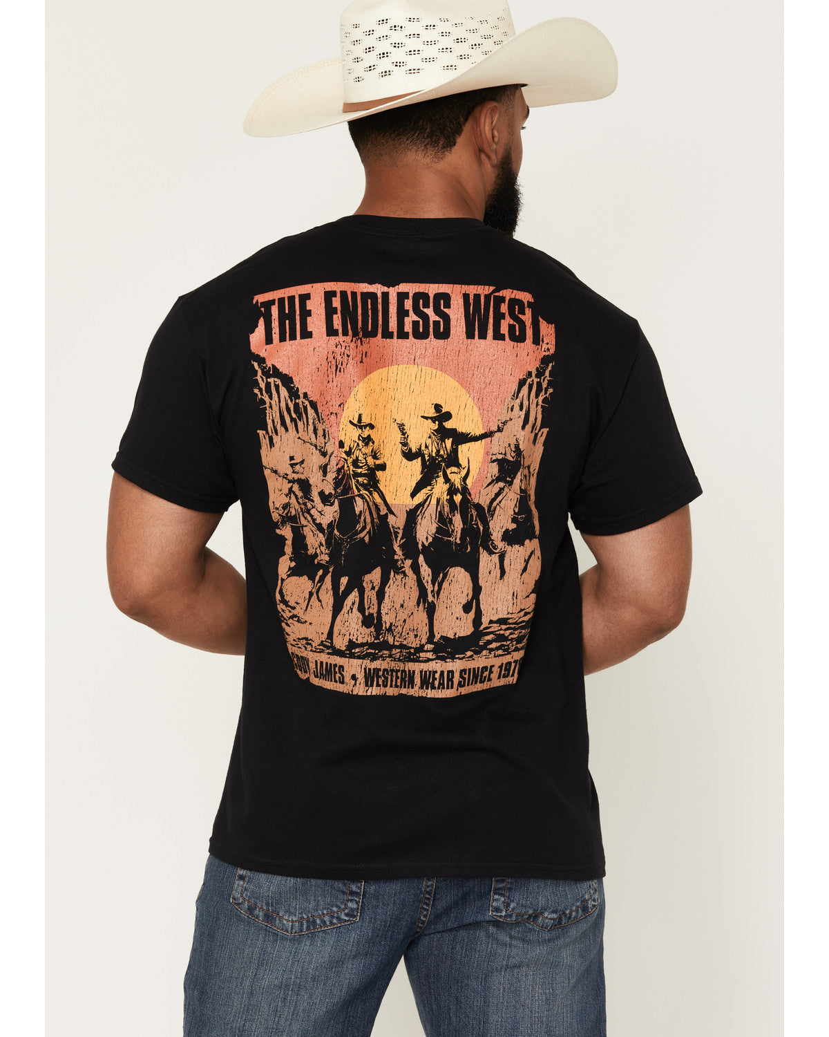 Men's Endless West Short Sleeve Graphic T-Shirt | Cody James Clothing