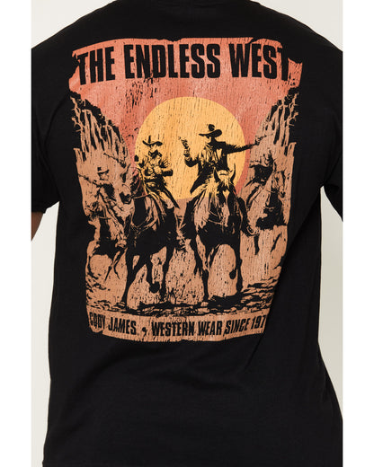 Men's Endless West Short Sleeve Graphic T-Shirt | Cody James Clothing