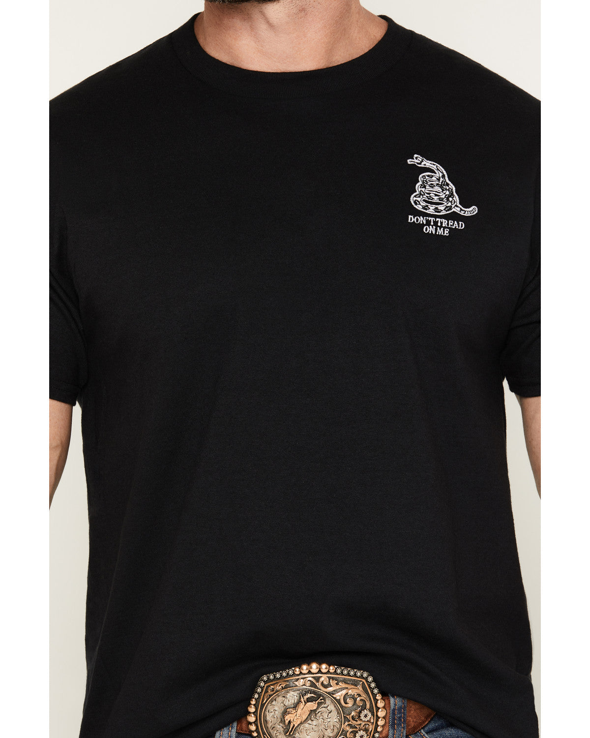 Men's Don't Tread On Me Short Sleeve Graphic T-Shirt | Cody James Clothing