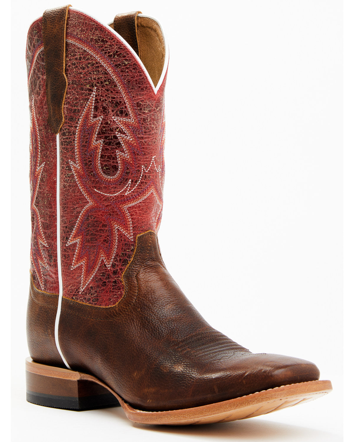 Men's Wade Western Boots - Broad Square Toe | Cody James Boots