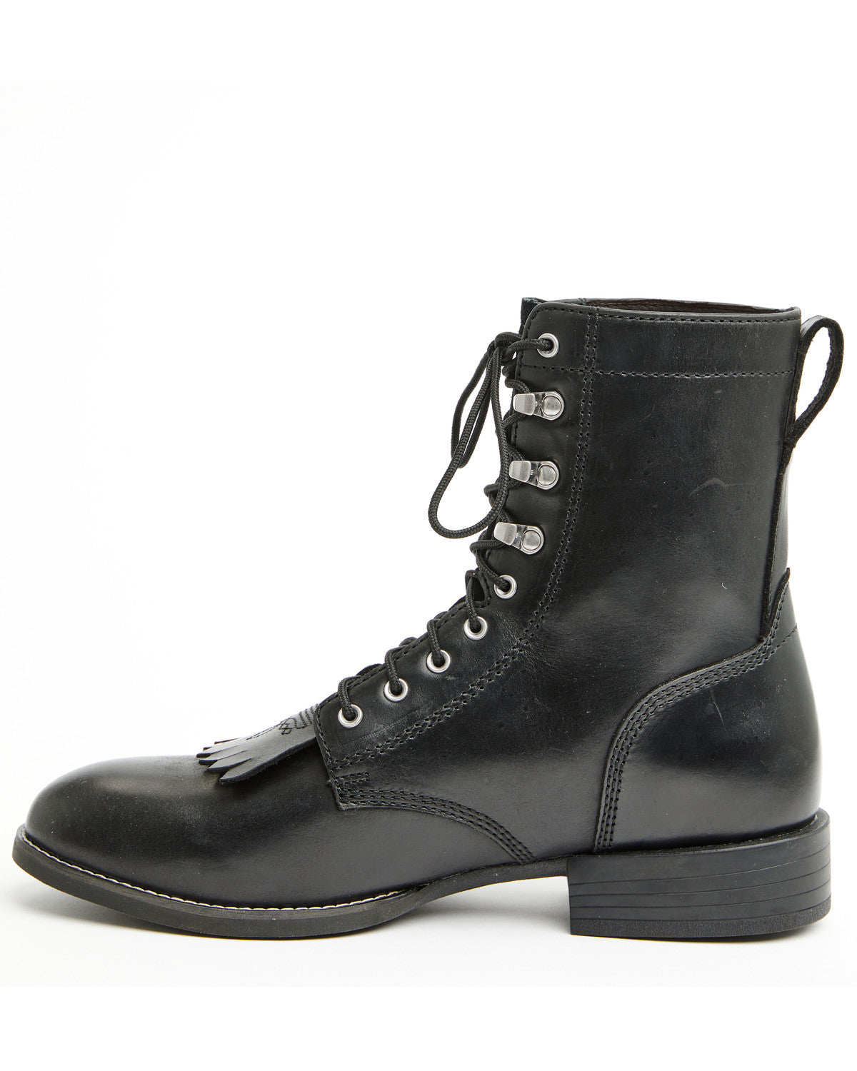 Men's 8" Highland Lace-Up Boots - Round Toe | Cody James Boots