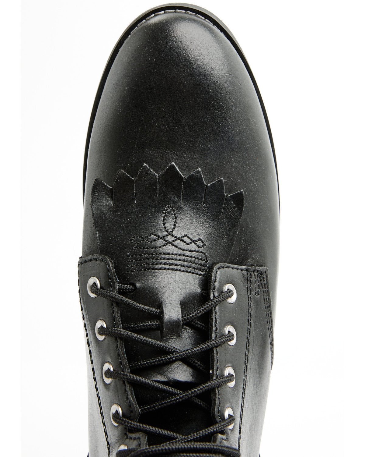 Men's 8" Highland Lace-Up Boots - Round Toe | Cody James Boots