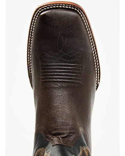 Men's Exotic Ostrich Western Boots - Broad Square Toe | Cody James Boots