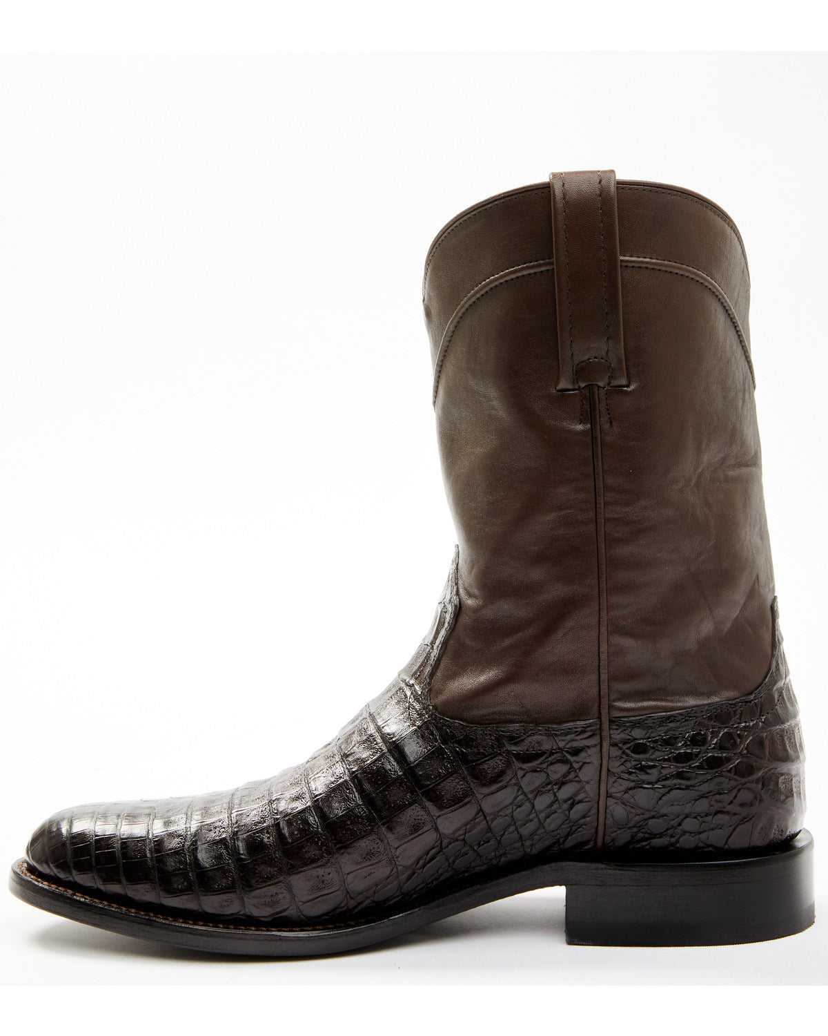 Black 1978® Men's Carmen Exotic Caiman Belly Roper Boots - | Cody James Boots
