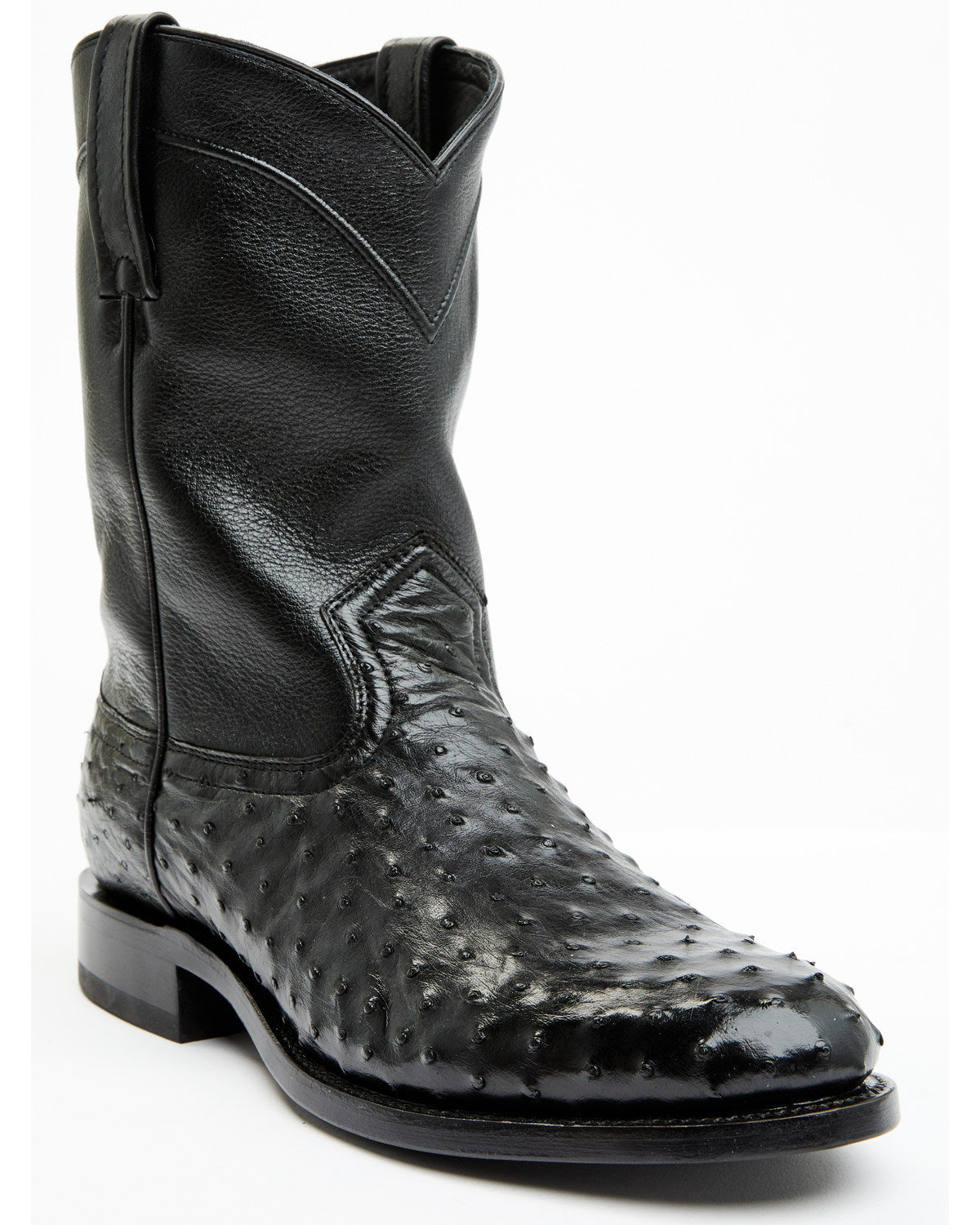 Black 1978® Men's Carmen Exotic Full-Quill Ostrich Roper Bo | Cody James Boots