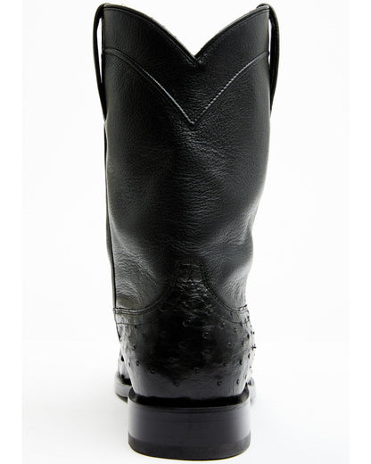 Black 1978® Men's Carmen Exotic Full-Quill Ostrich Roper Bo | Cody James Boots