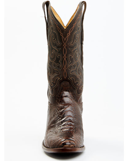 Men's Exotic Ostrich Leg Western Boots - Round Toe | Cody James Boots