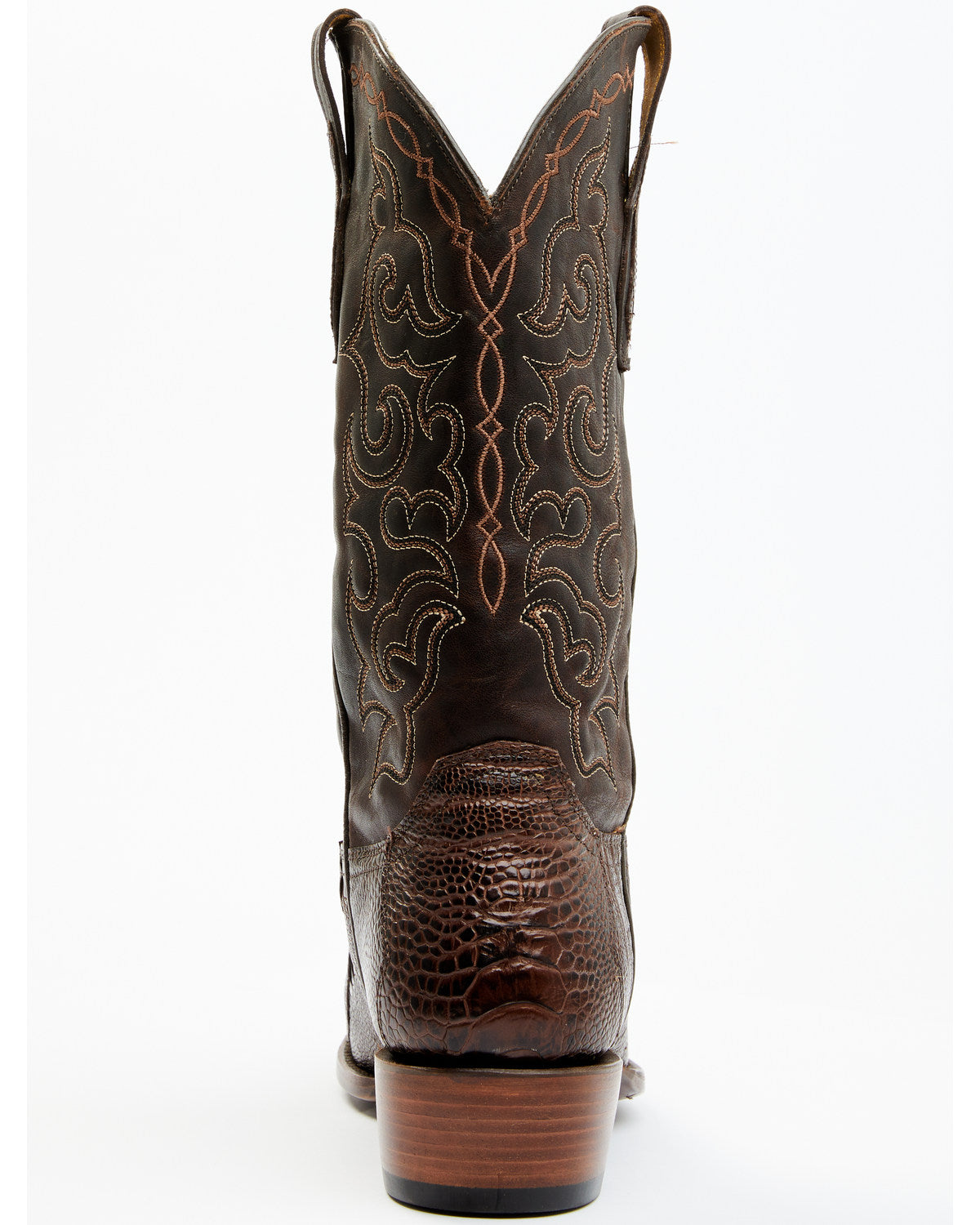 Men's Exotic Ostrich Leg Western Boots - Round Toe | Cody James Boots