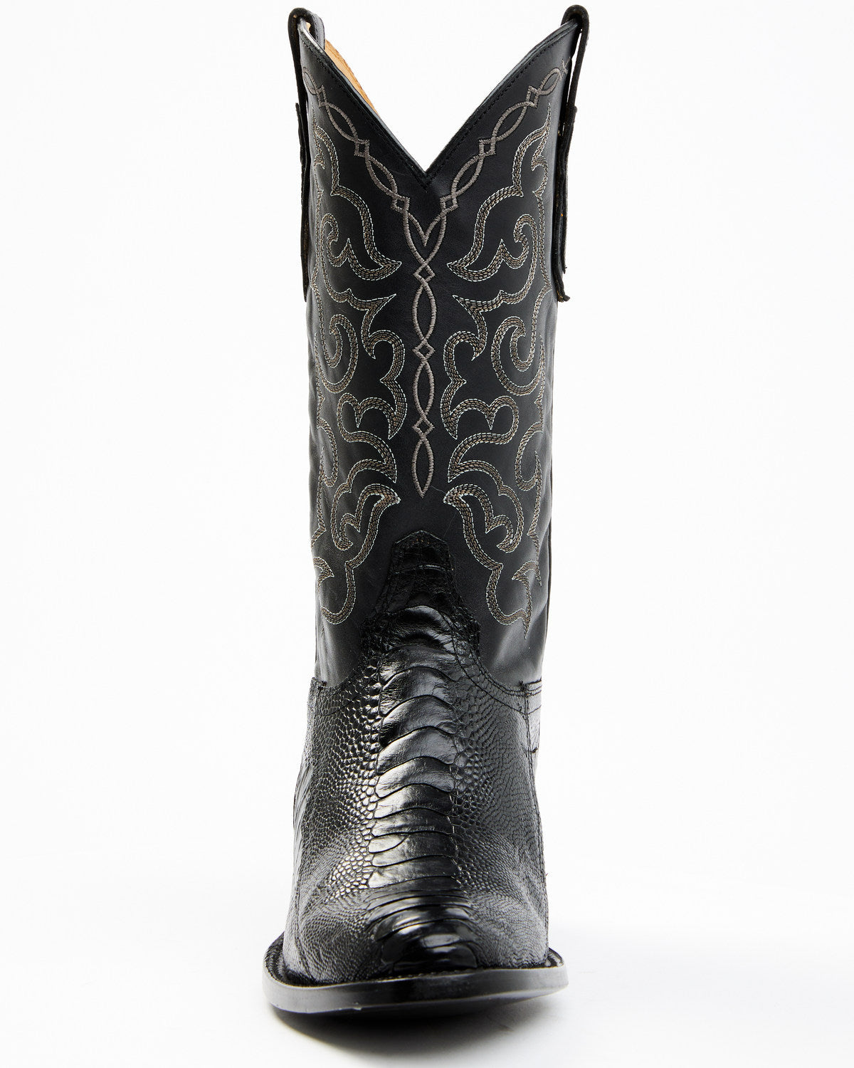 Men's Exotic Ostrich Leg Western Boots - Round Toe | Cody James Boots