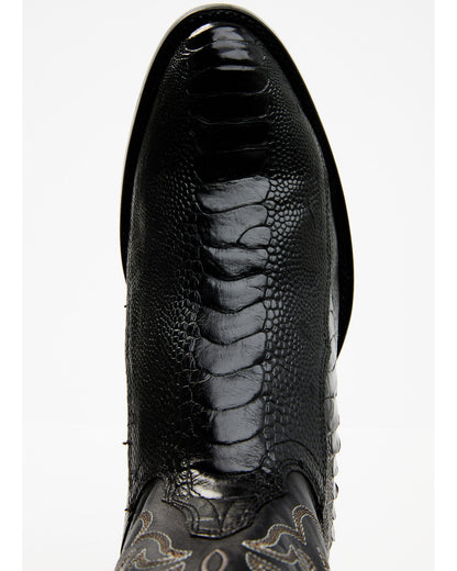 Men's Exotic Ostrich Leg Western Boots - Round Toe | Cody James Boots