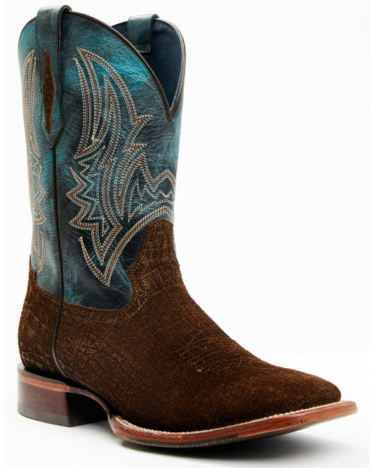 Men's Blue Collection Western Performance Boots - Broad Squ | Cody James Boots