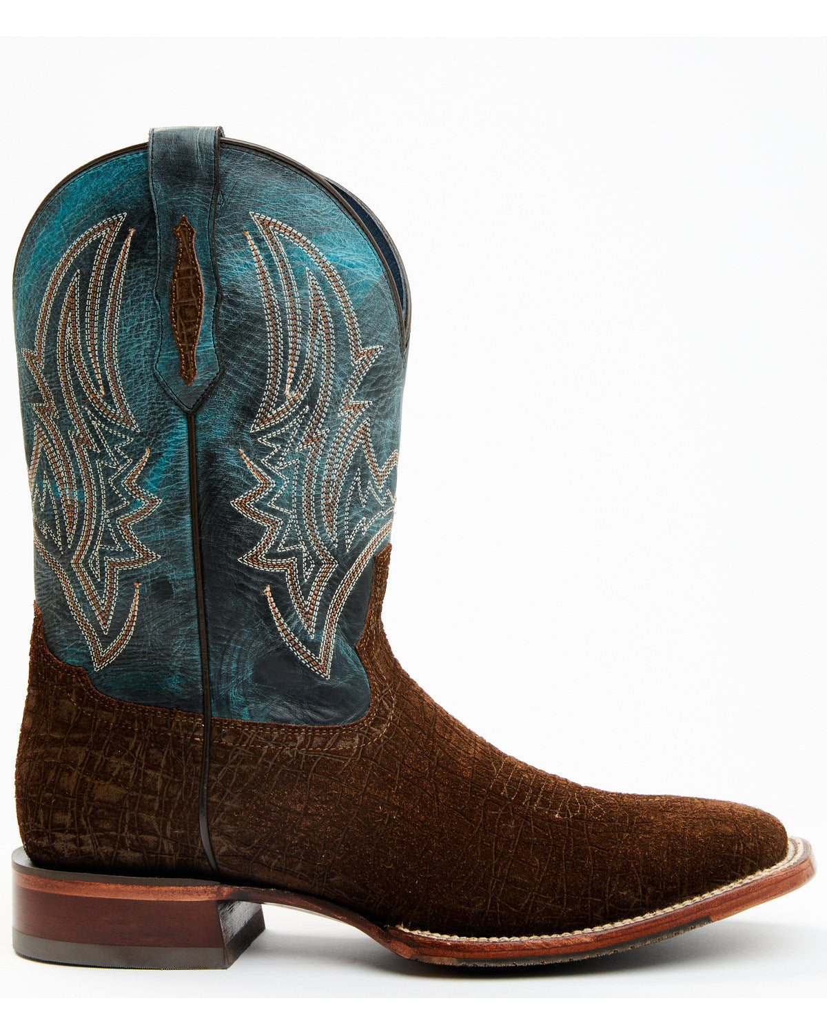 Men's Blue Collection Western Performance Boots - Broad Squ | Cody James Boots