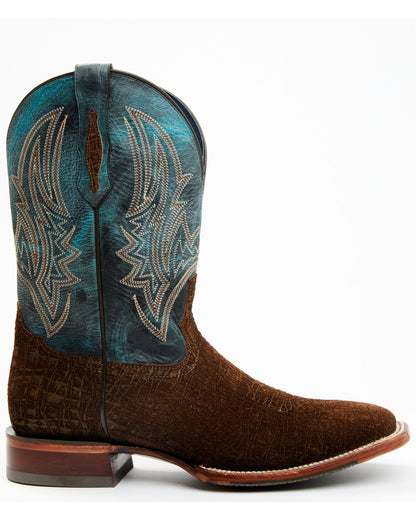 Men's Blue Collection Western Performance Boots - Broad Squ | Cody James Boots