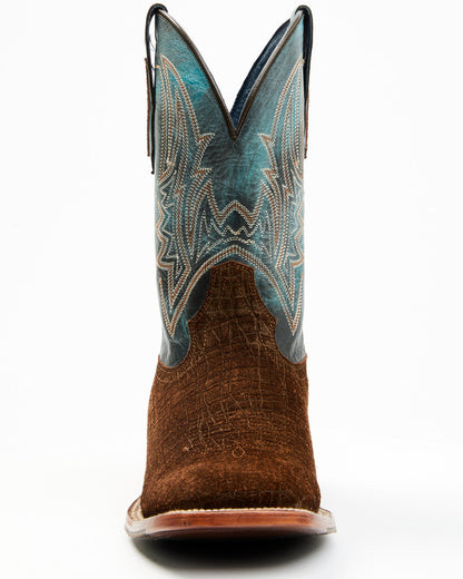 Men's Blue Collection Western Performance Boots - Broad Squ | Cody James Boots