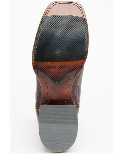 Men's Cognac Honey Western Performance Boots - Broad Square | Cody James Boots