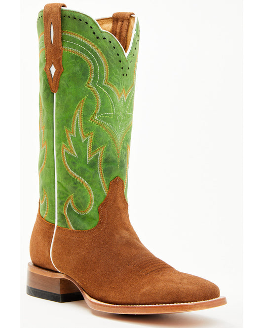 Men's Tomahawk Roughout Tall Western Boots - Broad Square T | Cody James Boots