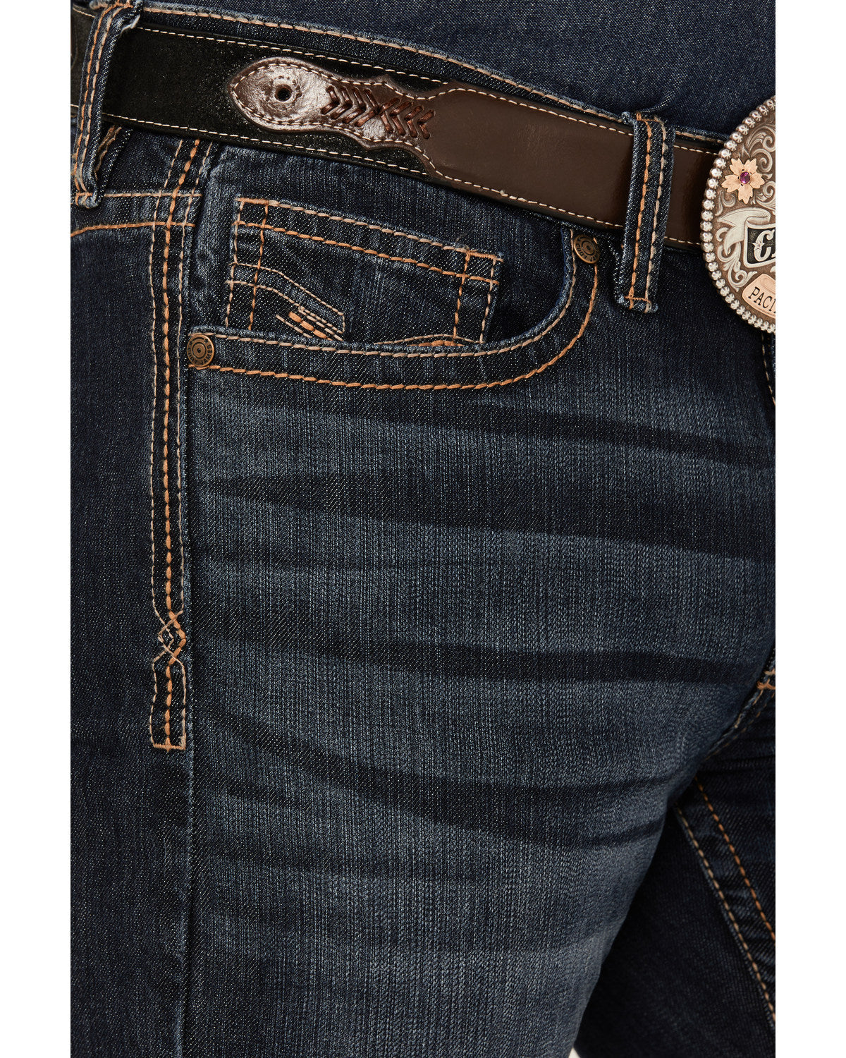 Men's Shadow Wash Jackson Slim Straight Stretch Denim Jeans | Cody James Clothing