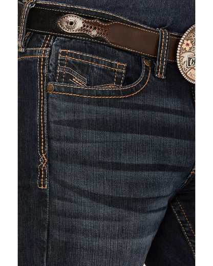 Men's Shadow Wash Jackson Slim Straight Stretch Denim Jeans | Cody James Clothing