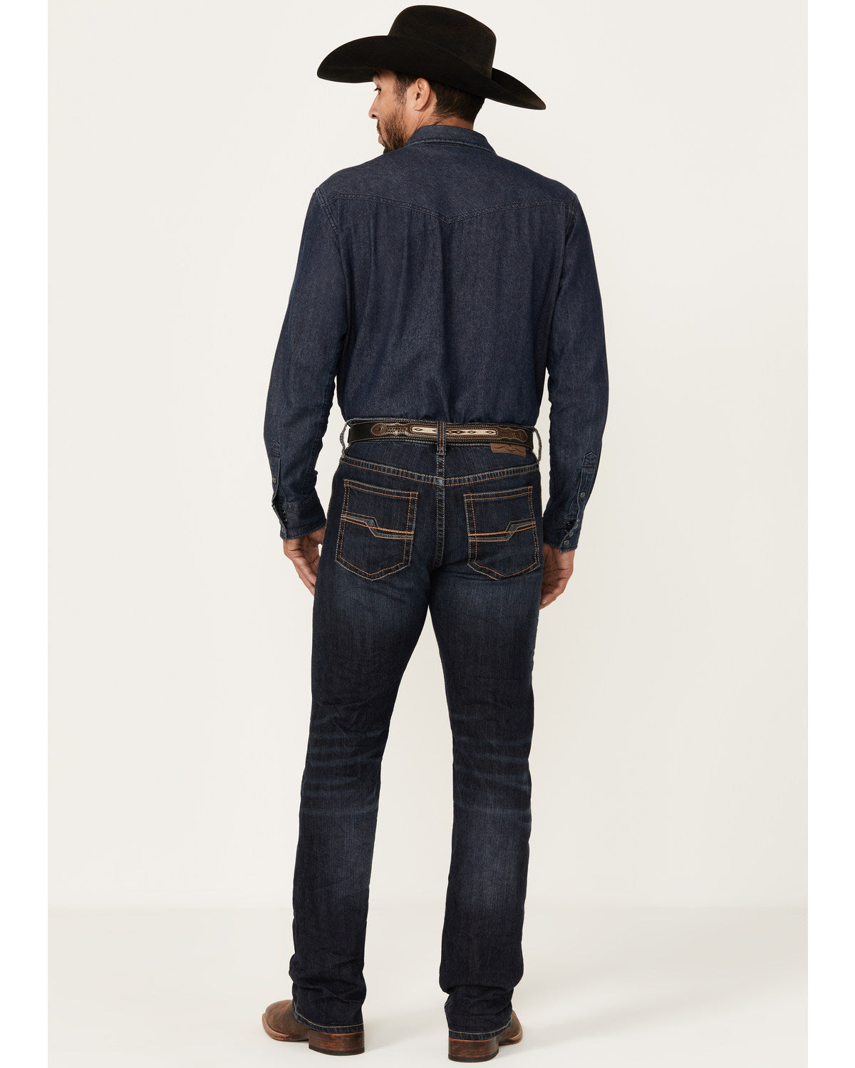 Men's Shadow Wash Jackson Slim Straight Stretch Denim Jeans | Cody James Clothing