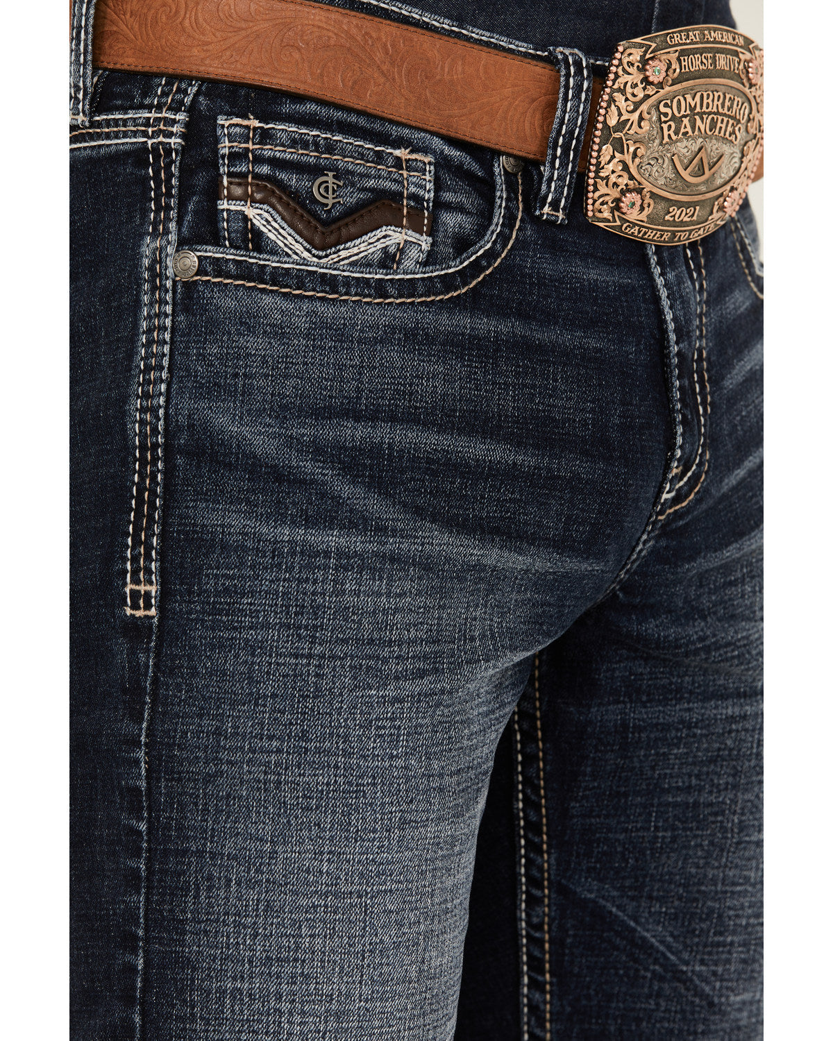 Men's Moonbeam Wash Jackson Slim Straight Stretch Denim Jea | Cody James Clothing