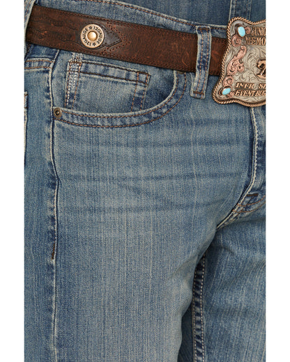 Men's Bozeman Wash Wyatt Slim Bootcut Stretch Denim Jeans | Cody James Clothing