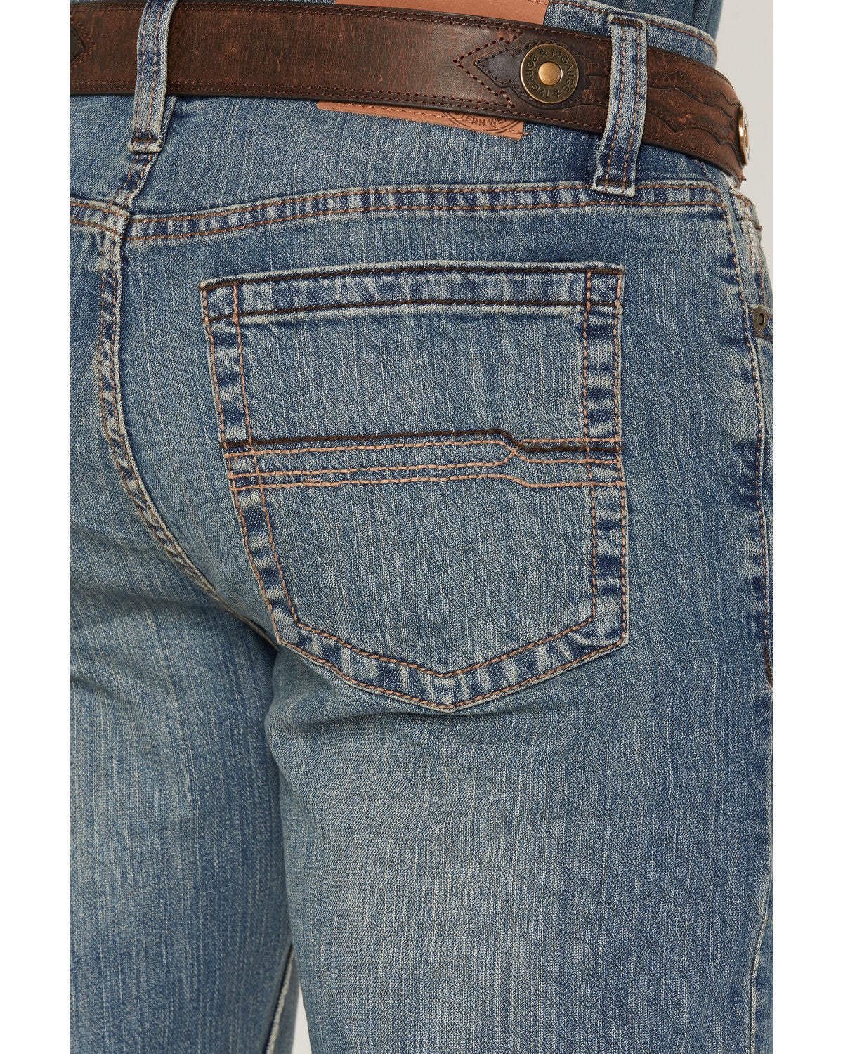 Men's Bozeman Wash Wyatt Slim Bootcut Stretch Denim Jeans | Cody James Clothing