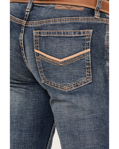 Men's Stonewall Wash Wyatt Slim Bootcut Stretch Denim Jeans | Cody James Clothing