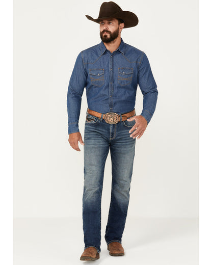 Men's Sundance Wash Jackson Slim Straight Stretch Denim Jea | Cody James Clothing