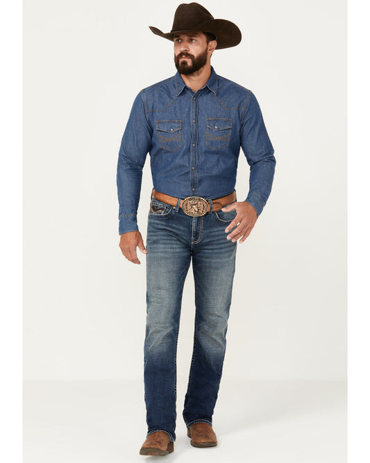 Men's Sundance Wash Jackson Slim Straight Stretch Denim Jea | Cody James Clothing