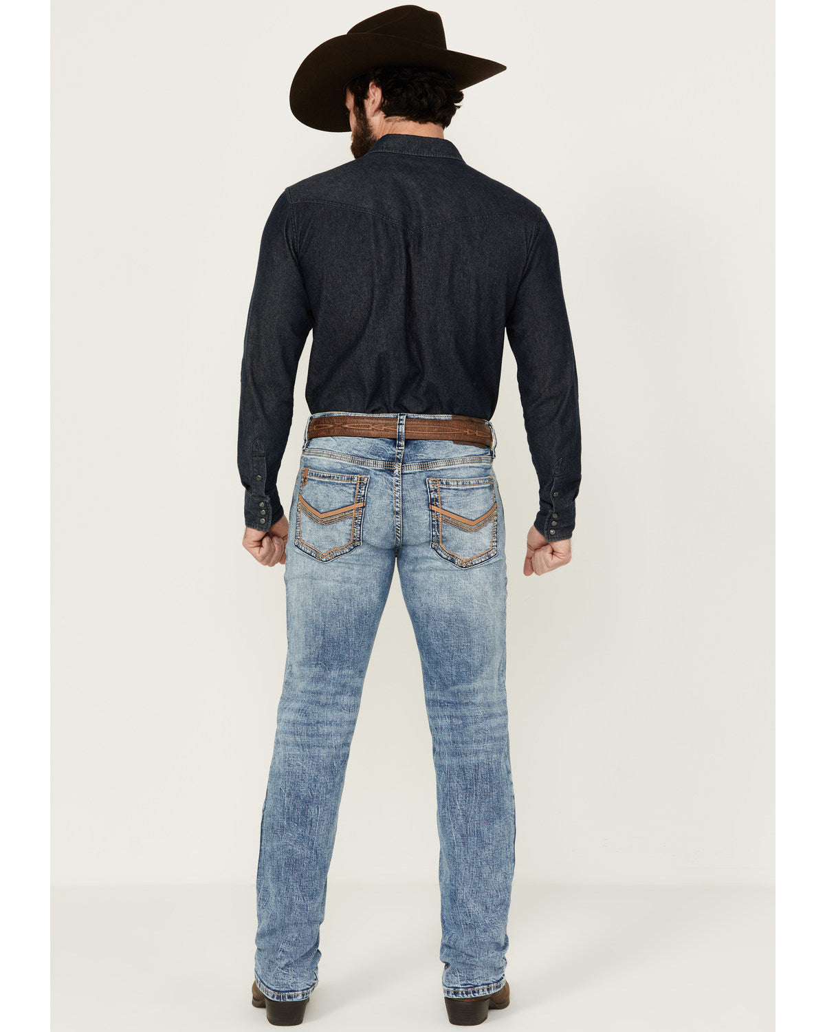 Men's Clover Leaf Wash Jackson Slim Straight Stretch Denim | Cody James Clothing