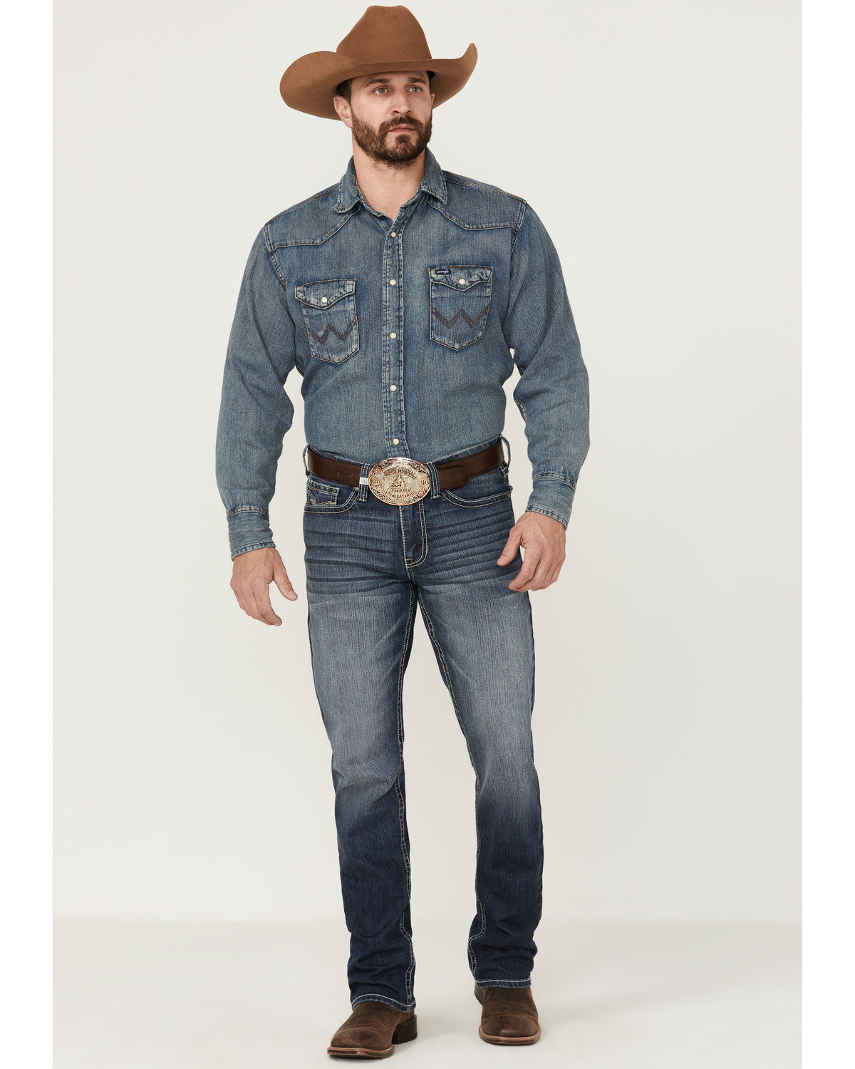 Men's Moonlight Wash Jackson Slim Straight Stretch Denim Je | Cody James Clothing