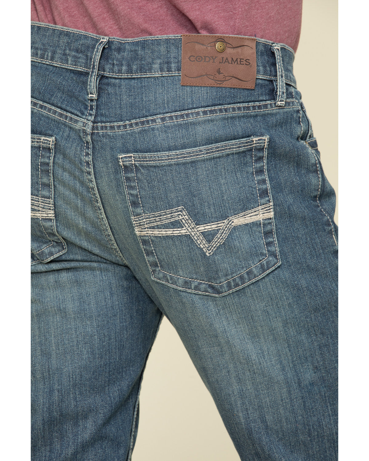 Men's Stone Cold Wash Jackson Slim Straight Stretch Denim J | Cody James Clothing
