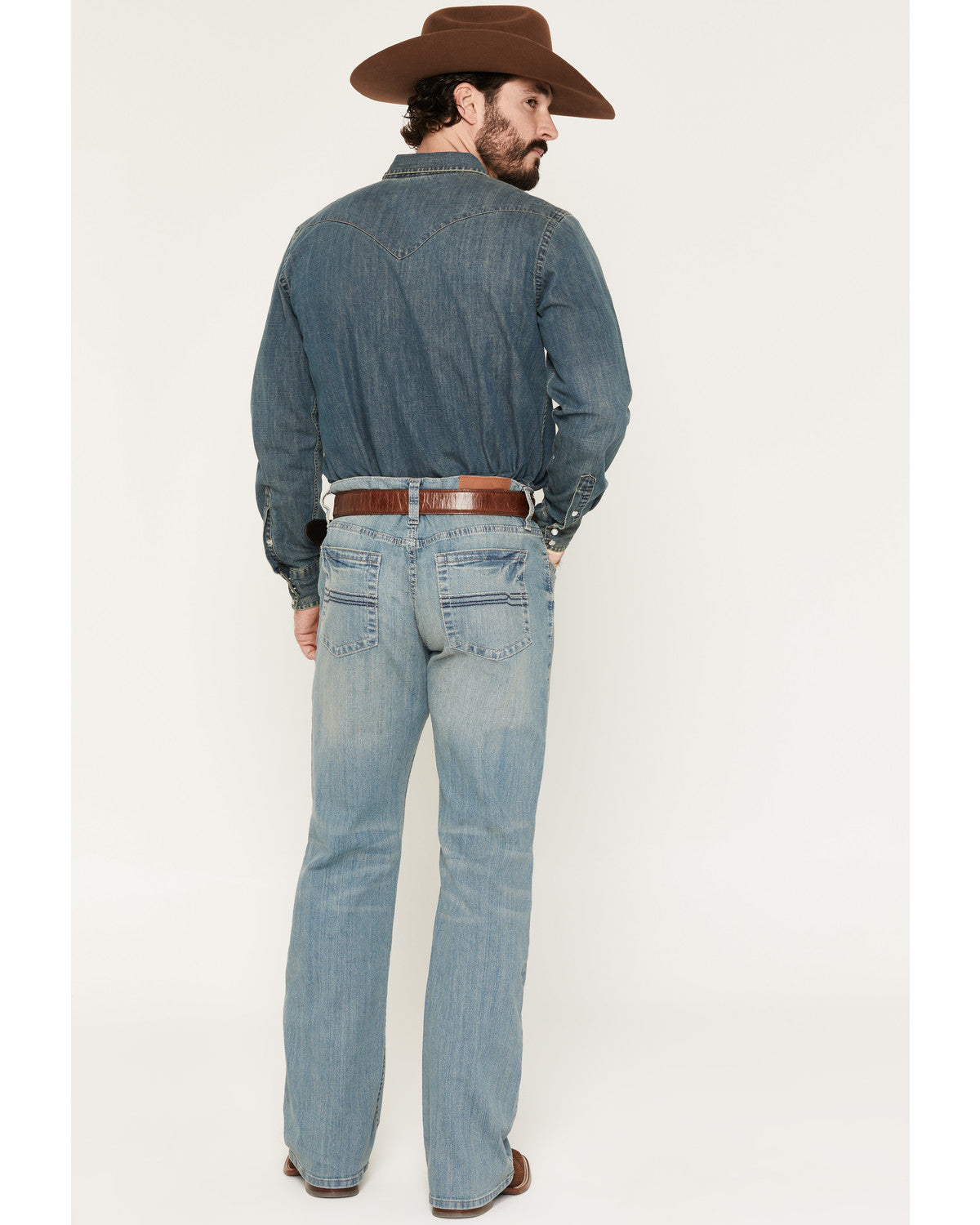 Men's Hamshackle Wash Duke Relaxed Bootcut Stretch Denim Je | Cody James Clothing