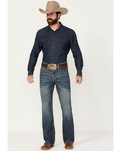Men's Colton Wash Duke Relaxed Bootcut Stretch Denim Jeans | Cody James Clothing