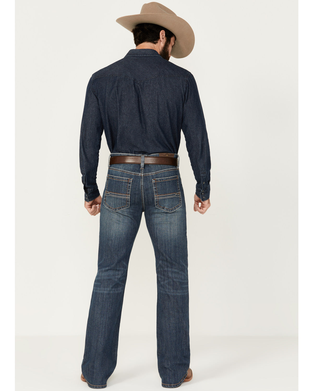 Men's Colton Wash Duke Relaxed Bootcut Stretch Denim Jeans | Cody James Clothing