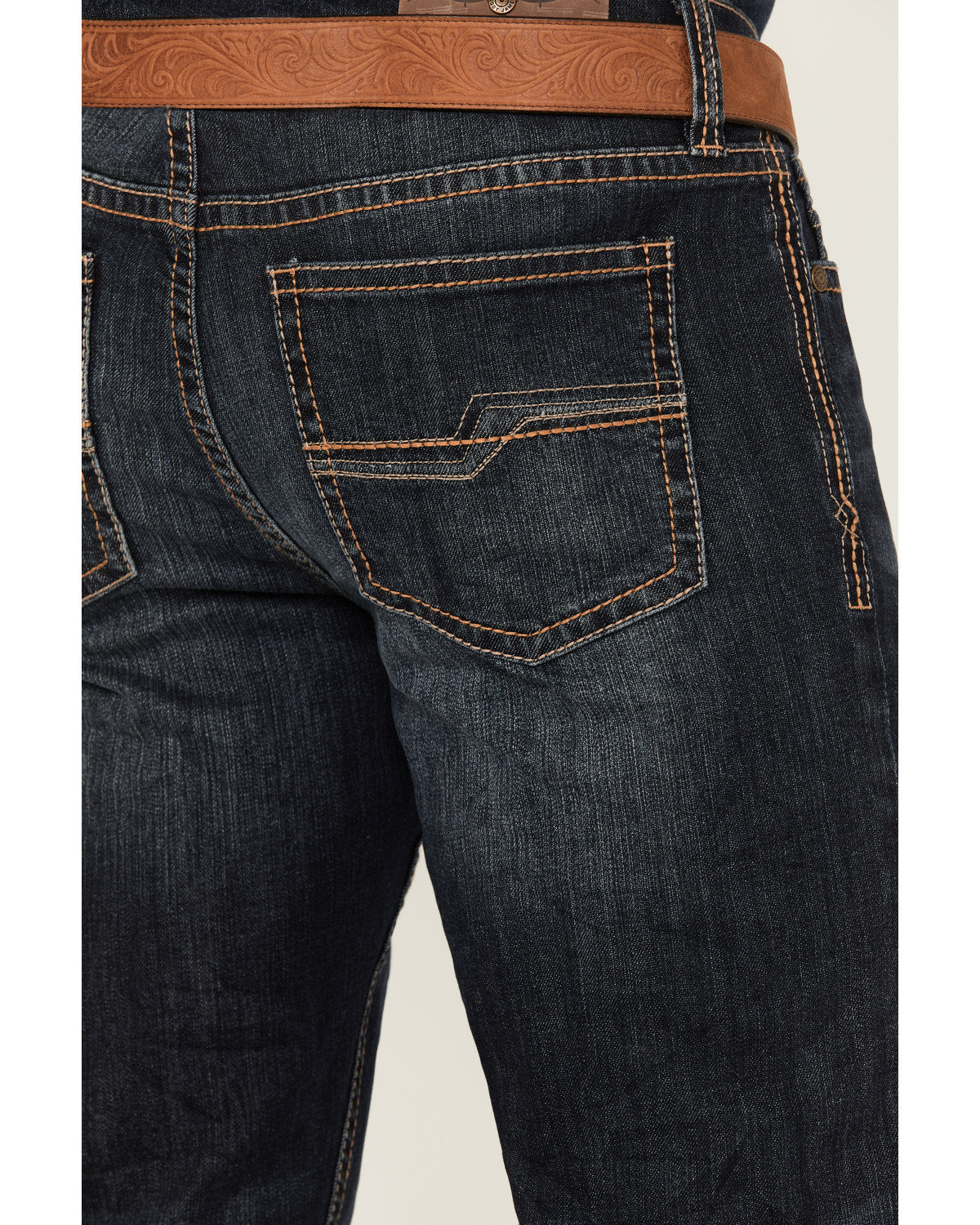 Men's Shadow Wash Jackson Slim Straight Stretch Denim Jeans | Cody James Clothing