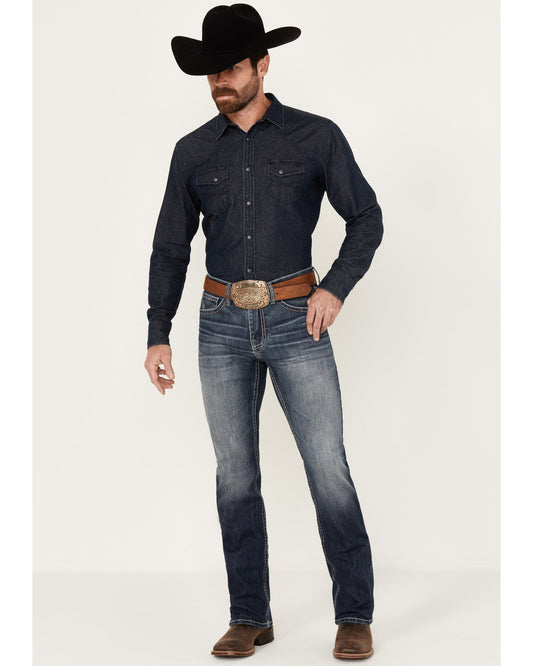 Men's Starlight Wash Jackson Slim Straight Stretch Denim Je | Cody James Clothing