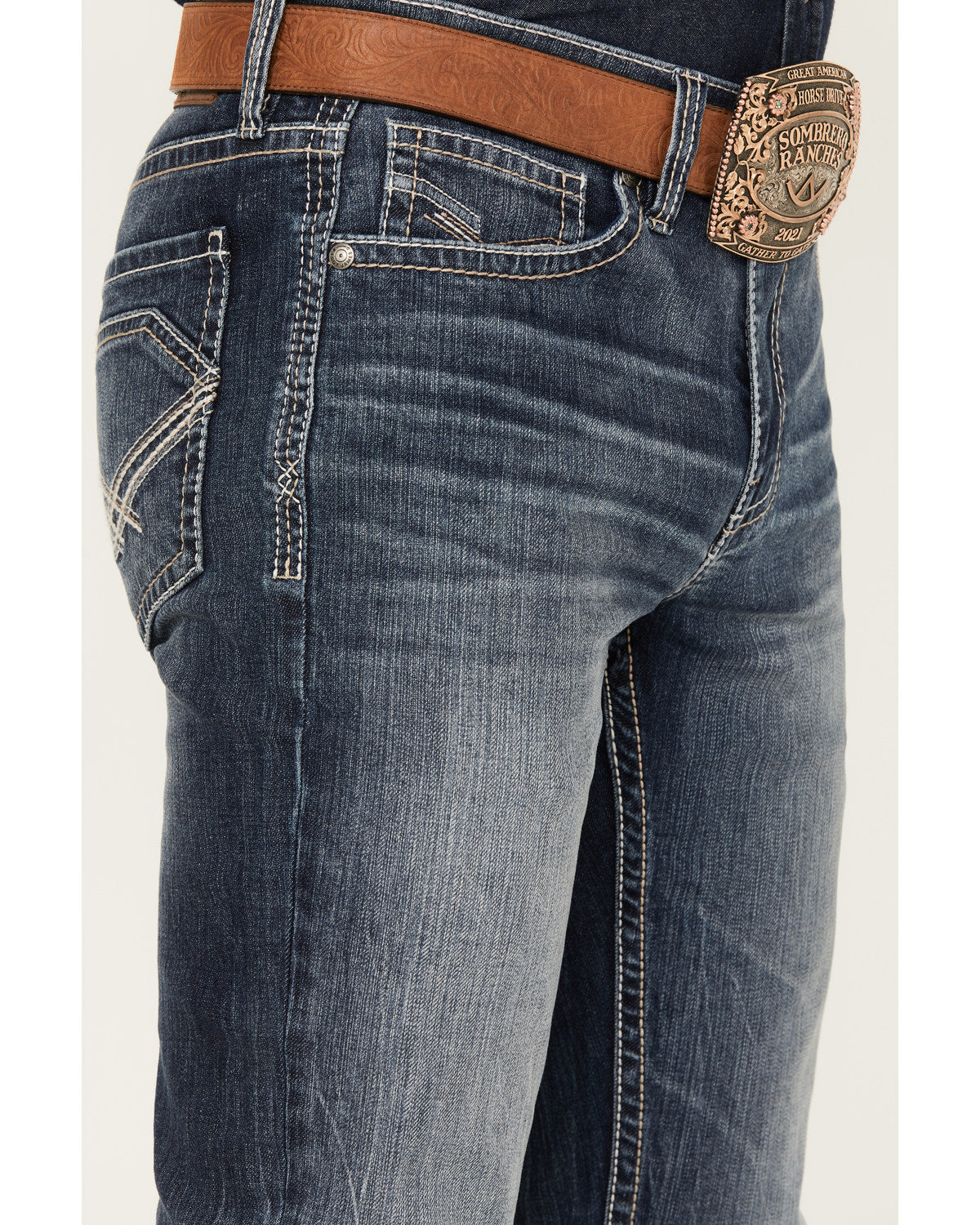 Men's Starlight Wash Jackson Slim Straight Stretch Denim Je | Cody James Clothing
