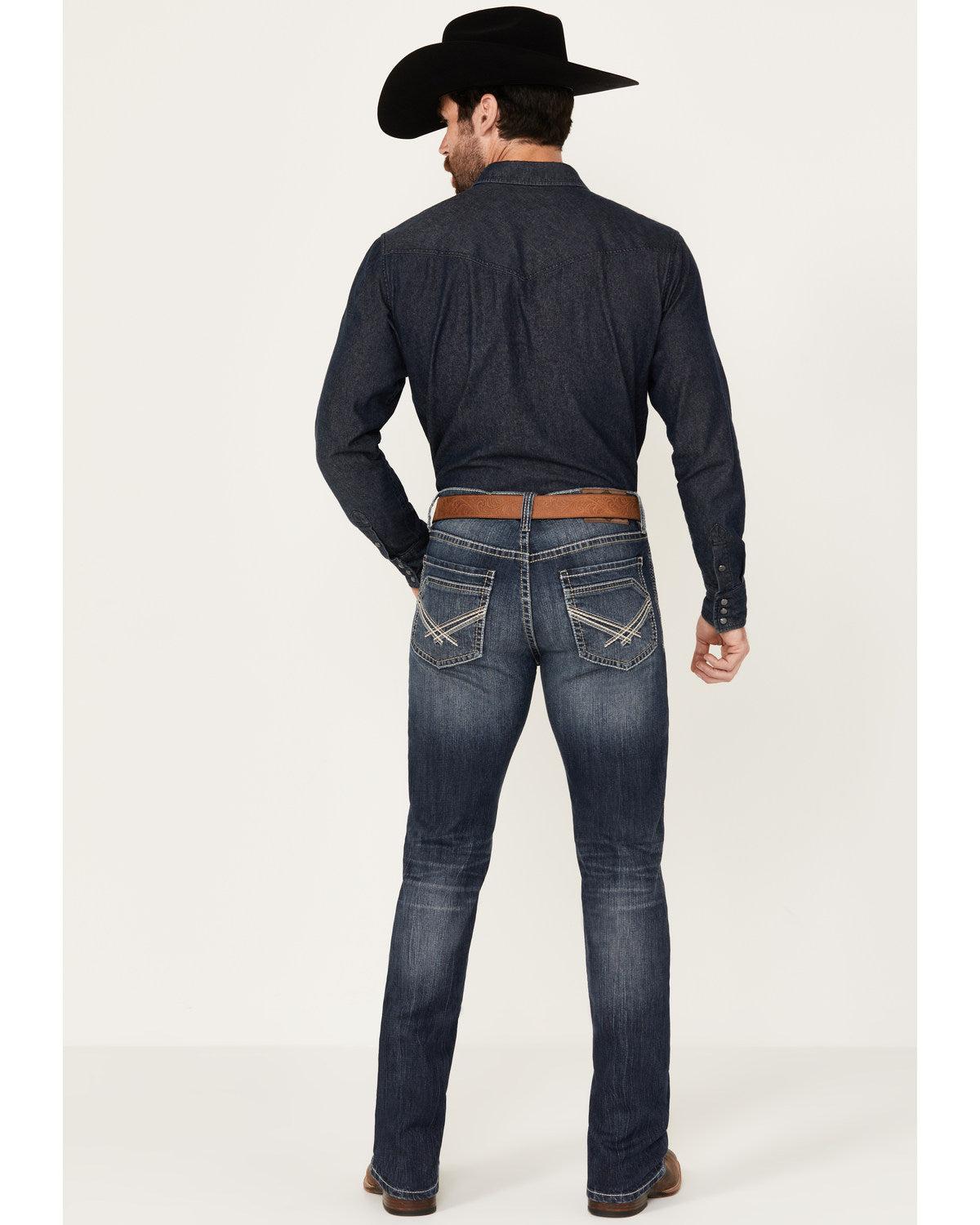 Men's Starlight Wash Jackson Slim Straight Stretch Denim Je | Cody James Clothing